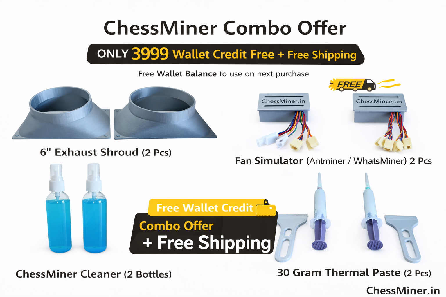 ChessMiner Saver Combo (Summer Special)